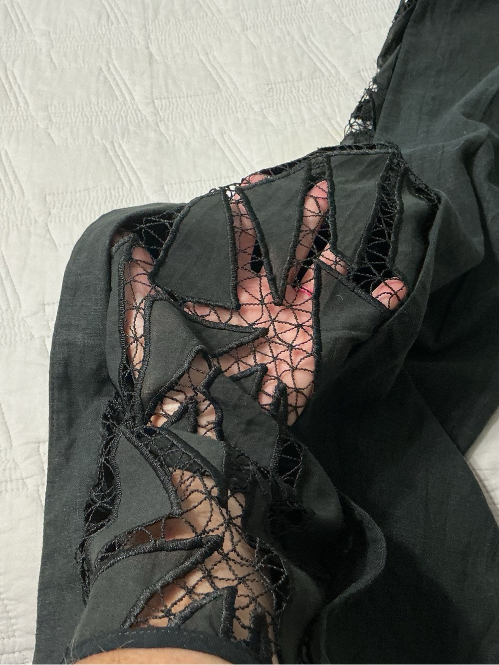 VIX Paula Hermanny Solid Bree High Waist Pants M - Picture 9 of 10